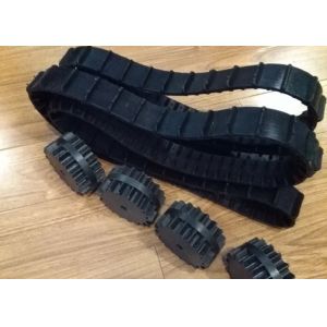Lawn Mover Robot Rubber Tracks 1.1kg 50 X 19 X 114 With Less Round Damage