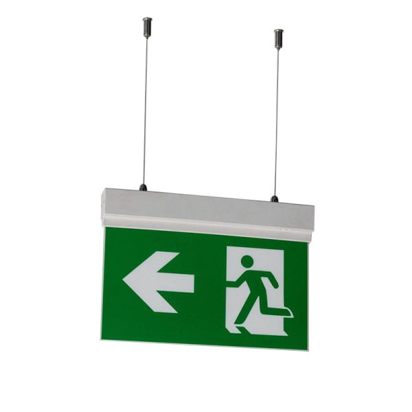 Quality SMD 2835 LED Emergency Commercial Exit Sign Double Side wholesale