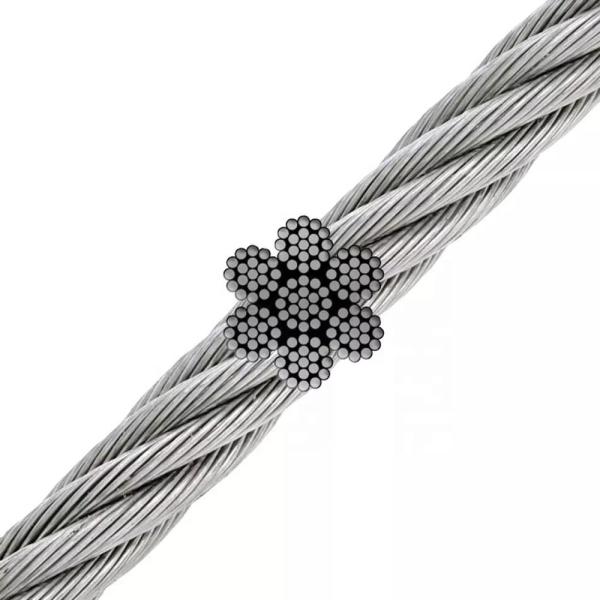 Quality 8*19s High Carbon Steel Wire Rope with 1mm-16mm Diameter for Elevator Applications wholesale