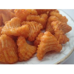 Spicy Flavor Crispy Rice Crackers BRC Certificate Chinese Glutinous Rice