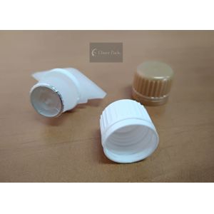 Plastic PE Doypack Spout For Stand Up Shampoo Pouch , Free Sample