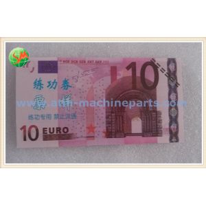 Original ATM DieboldParts Media-Test of 10 euro Size Same With The Real Notes