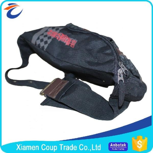 Quality Polyester Sports Mens Waist Bag / Running Waist Bag Customized Color 36x16x2 Cm Size wholesale
