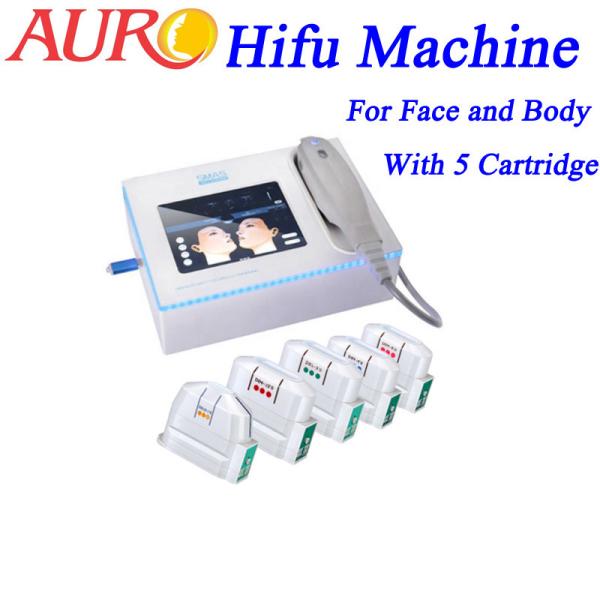 Spa HIFU Slimming Machine For Face And Body Wrinkle Removal Body Slimming