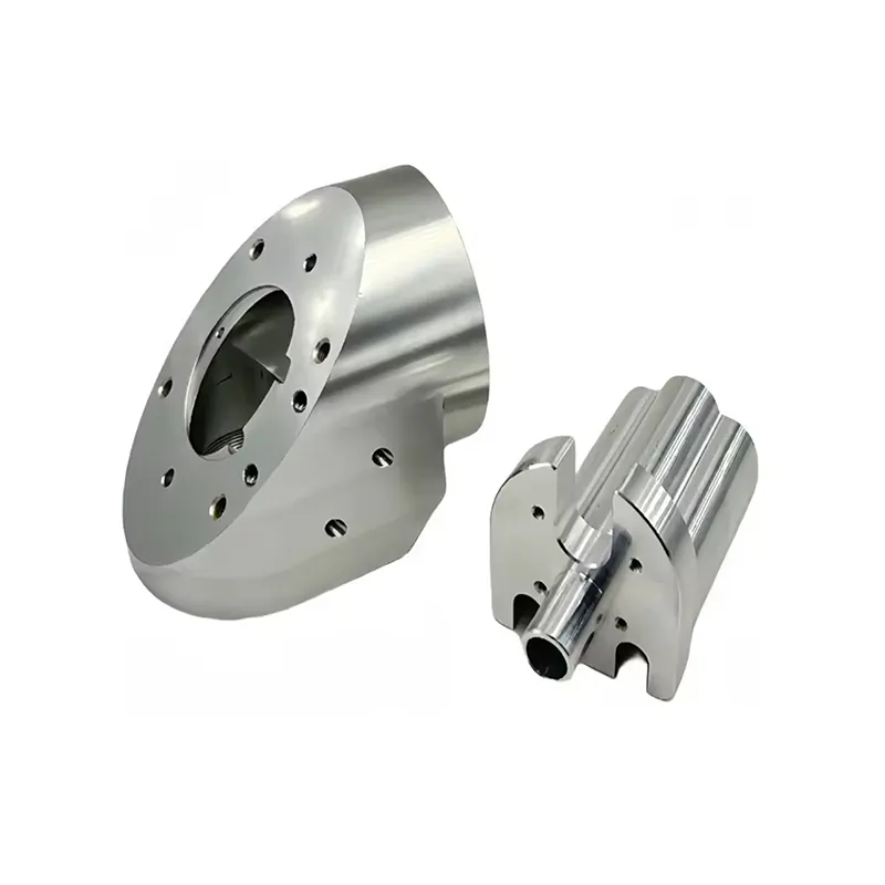 5-Axis CNC Machined Aluminum Engine Parts for Automotive