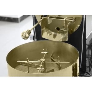 Cocoa Bean Industrial Roasting Machine 2.1kw Power Electric Heat Method