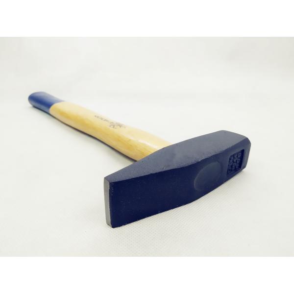 Hand working Tools 600G Carbon Steel Machinist Hammer with wooden handle