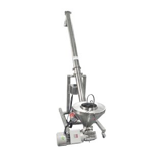 Adjustable speed screw feeder, stainless steel industrial salt elevator,