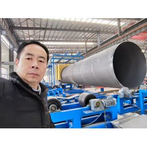 Fbe Coating Internal And External Protection For Steel Pipes Shot Blasting Anti