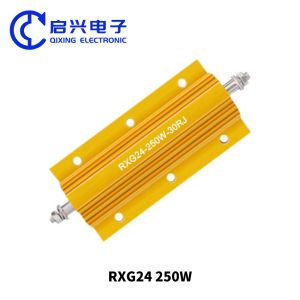 High Power Wirewound Resistor 250W With Gold Aluminum Shell