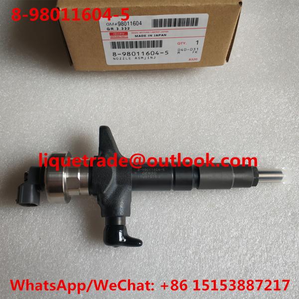 Quality DENSO INJECTOR 095000-6980 ISUZU 8-98011604-5 , 8980116045 , 8-98011604-0 , 8980116040 wholesale
