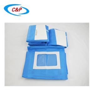 Cheap Blue Disposable Sterile Ophthalmology Eye Pack OEM / ODM Available Customized for sale