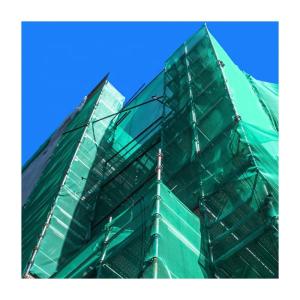 Multicolor scaffold debris netting construction scaffold safety net