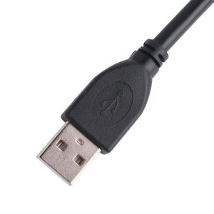 braid Black UL Printer Connector Cable Usb 2.0 Type A To Type B Locking