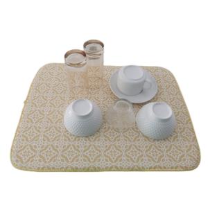 15 X 20in Absorbent Microfiber Dish Drying Mat Fast Dry