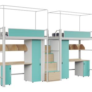 Support customization Affordable and Comfortable Capsule Bunk Bed with Stairs