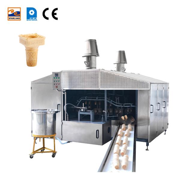Quality Stainless Steel Texture Design Wafer Cone Machine Automatic Wafer Cone Maker wholesale
