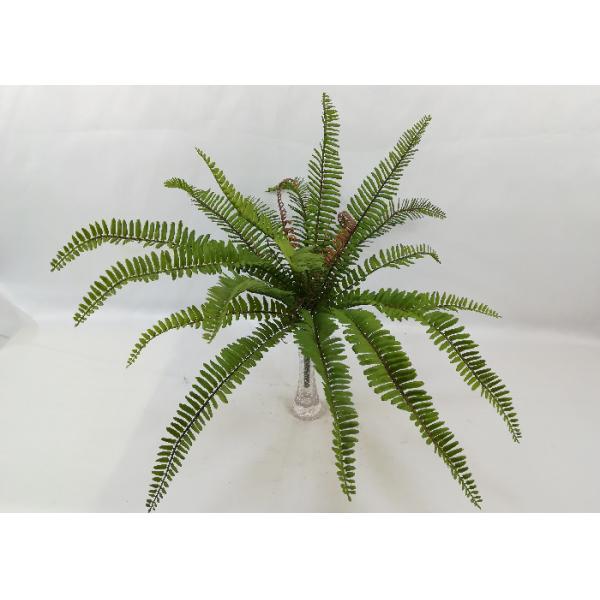 Quality Lifelike 54CM 20 Leaves Artificial Fern Plants For Hotel Decor wholesale
