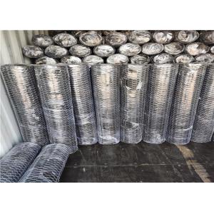 1" Mesh 4" Width Building Hexagon Wire Mesh Hot Dipped Galvanized
