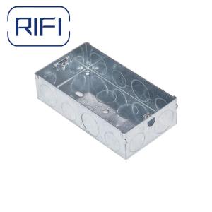 Cheap 3&quot;*6&quot; Galvanized Steel GI Switch Box IP 65 Electrical Junction Boxes for sale