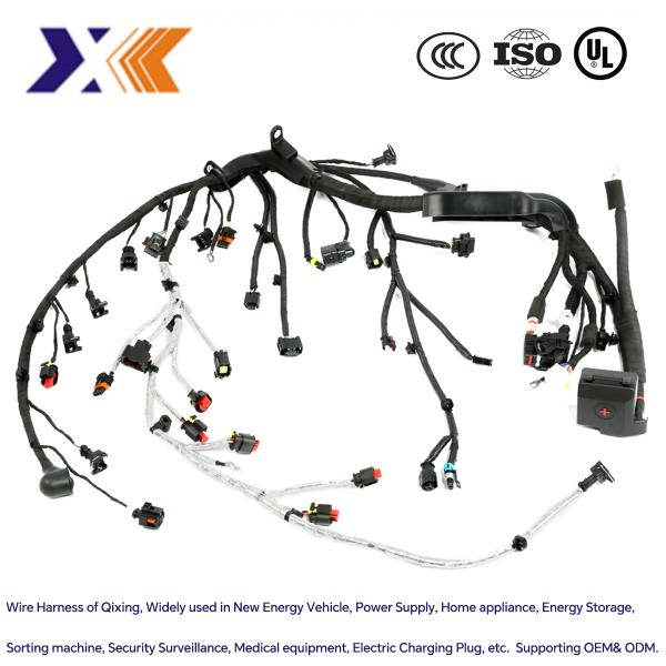 Customized Length External Wiring Harness For Construction Machinery Wire Cable Assembly