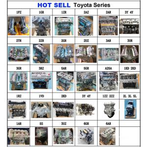 88*86mm BORE*STROKE Original 8AR-FTS Engine Assembly Motor for Toyota / Lexus 2