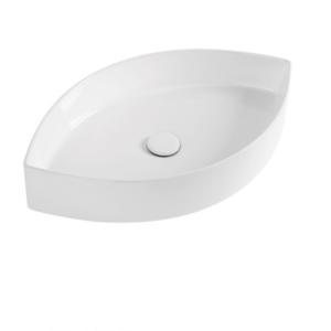 New Arrival Sanitary Ware Ceramic Matte Glossy Wall Hung Hand Wash Basin Sink for Bathroom Art Basin White Color
