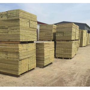 Aluminum Foil Basaltic Asbestos Rock Wool Board Adiabatic Insulation Sound