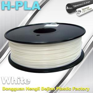 China Temperature Resistance 3D Printer Filament PLA Filament 1.75mm 1.3kg / Roll on sale