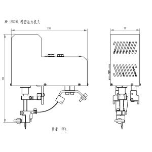 Adhesive Dispensing Automatic Smt Pick And Place Machine Tabletop ODM MF280R