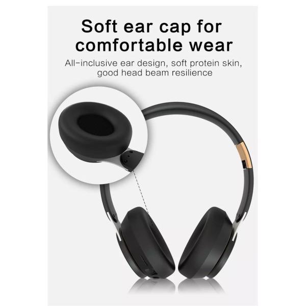 Multifunctional Mega Bass Wireless Stereo Bluetooth Headset ROHS Approved