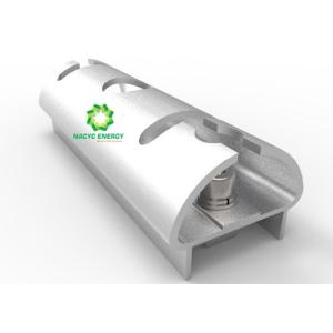 Screw Footing Adjustable Angle Solar Panel Ground Mounting Systems / Solar PV