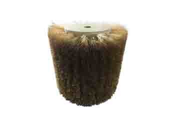 Quality Custom Size Grinding Polishing Copper Wire Bristle Roller wholesale