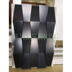 Strong Peel Strength Cassette PVDF Curtain Wall Panel