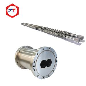 Co Rotating Round Extruder Barrel For Precision CNC Machining 45#+Cr26