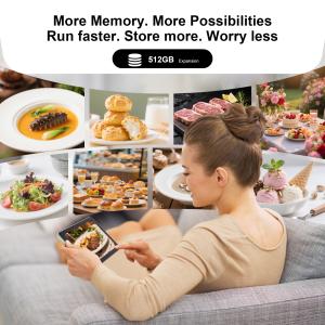 C idea 7 inch Wifi Tablet with Case 8+256GB Storage Quad Core Processor 600x1024