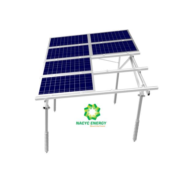 Flexibility Adjustable Solar Ground Mount System Specially Design Maximized Pre