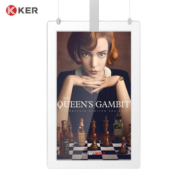 Quality High Quality 43" Dual Screen Powered Digital Signage Advertising Display wholesale