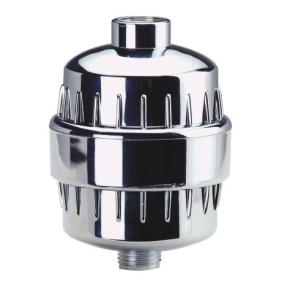 Universal Chrome Shower Filter with Replaceable 3 Stage Filter Cartridge