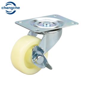 China 6 Inch Overall Height Heavy Duty Caster Wheels With Ball Bearing Gray Wheel Color on sale