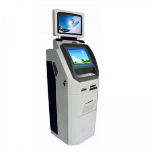 China Dual Screen Atm Machine Banking Bill Payment For Cash In And Cash Out on sale