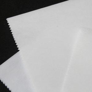 Garment Adhesive Non Woven Fusible Polyester Paper Interlining 100% Polyester
