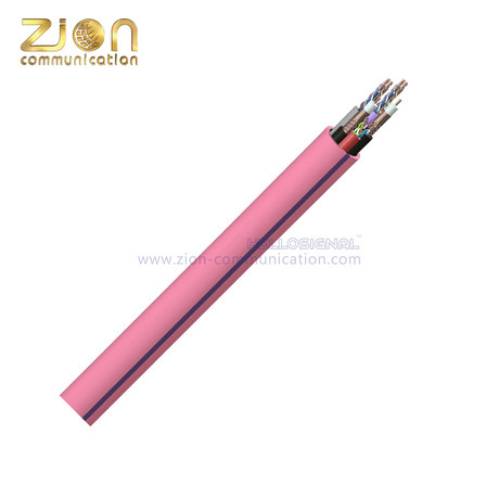 Quality 23AWG Cat6 MCC5 Media Composite Cable With 2xTV 100 wholesale