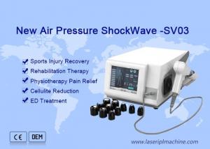 Cheap 6 Bar Air Pressure 12 Tips Portable Gainswave Machine For Pain Relief for sale