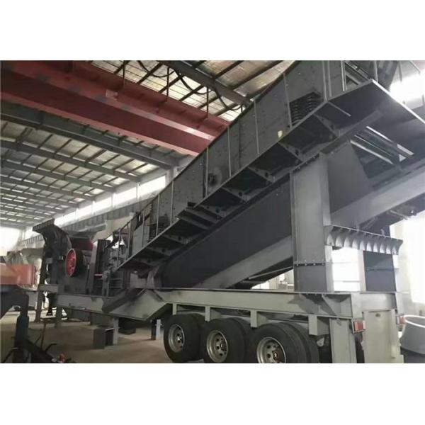 230 T/H Complete Screening And Crushing Equipment Iron Ore 750×1060 Tracked