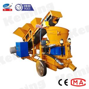 Concrete Spraying Slope Road Dry Shotcreting Machine Self Loading