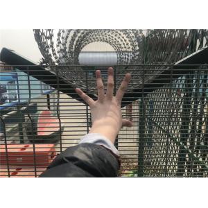 High Security Fence galvanized 358 Fence welded wire mesh panel fencing