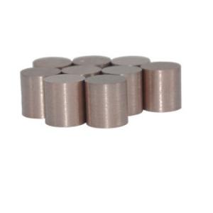 175HB Hardness Tungsten Copper Alloy W70Cu30 Electrode Rod Ground Surface