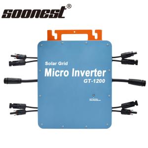 Cheap 1.2Kw 1200W System Solar Micro Inverter Smart With Mppt On Grid Micro Inverter Grid Tie Mppt Inverter for sale