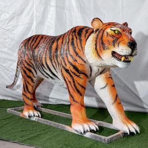 Amusement Park Animatronic Animal Simulation Realistic Animatronic Tiger